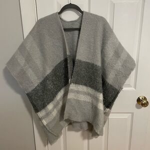 Fleece Sweater Vest Shawl